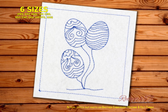 Easter Balloons Lineart Review